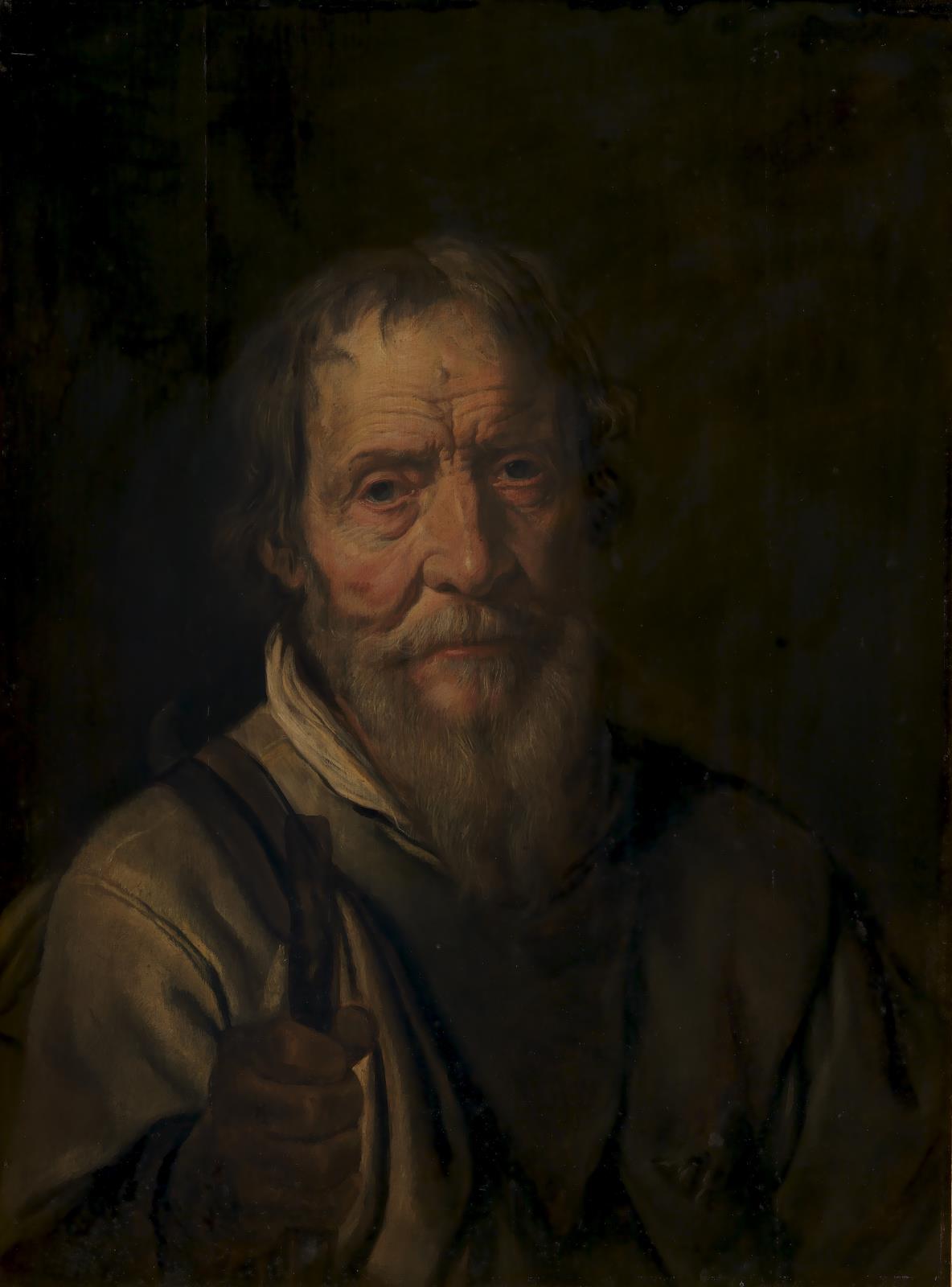 Karel van Mander III, Portræt af en gammel mand. Christian Jacobsen Drakenberg (?)