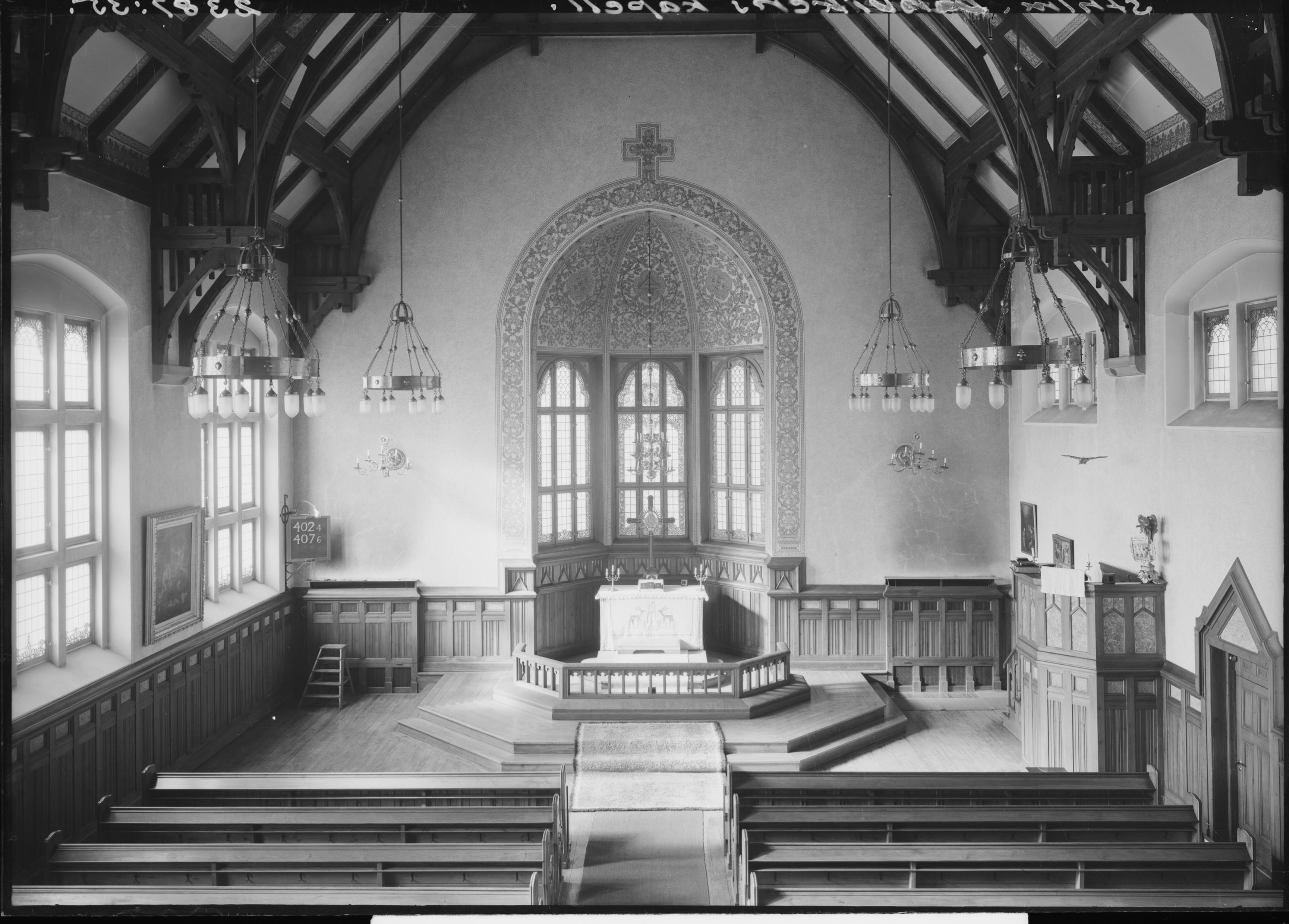 Nils Lagergren, Nacka, Danvikshems kyrka