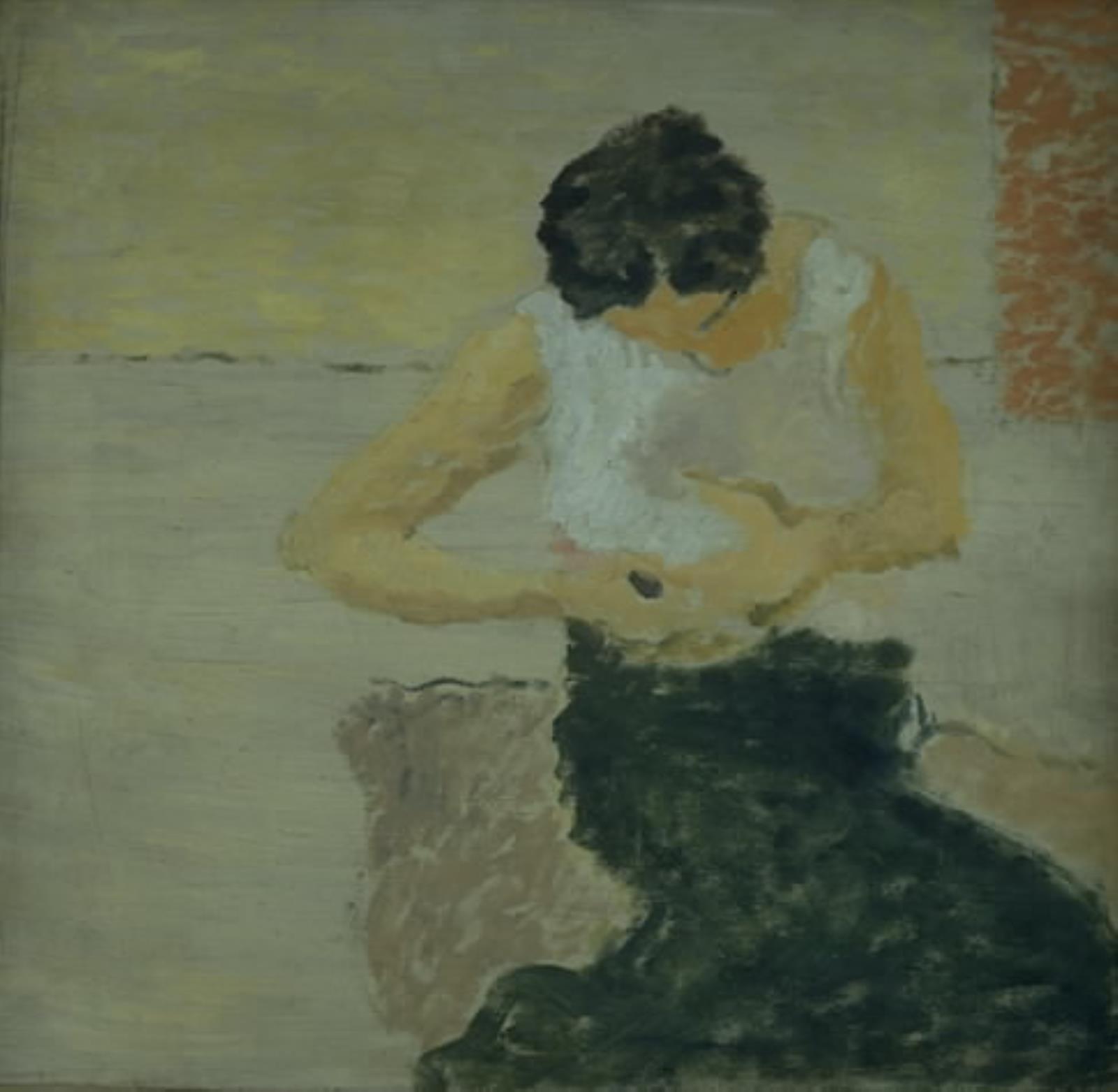 Harald Giersing, Dame ved sit toilette
