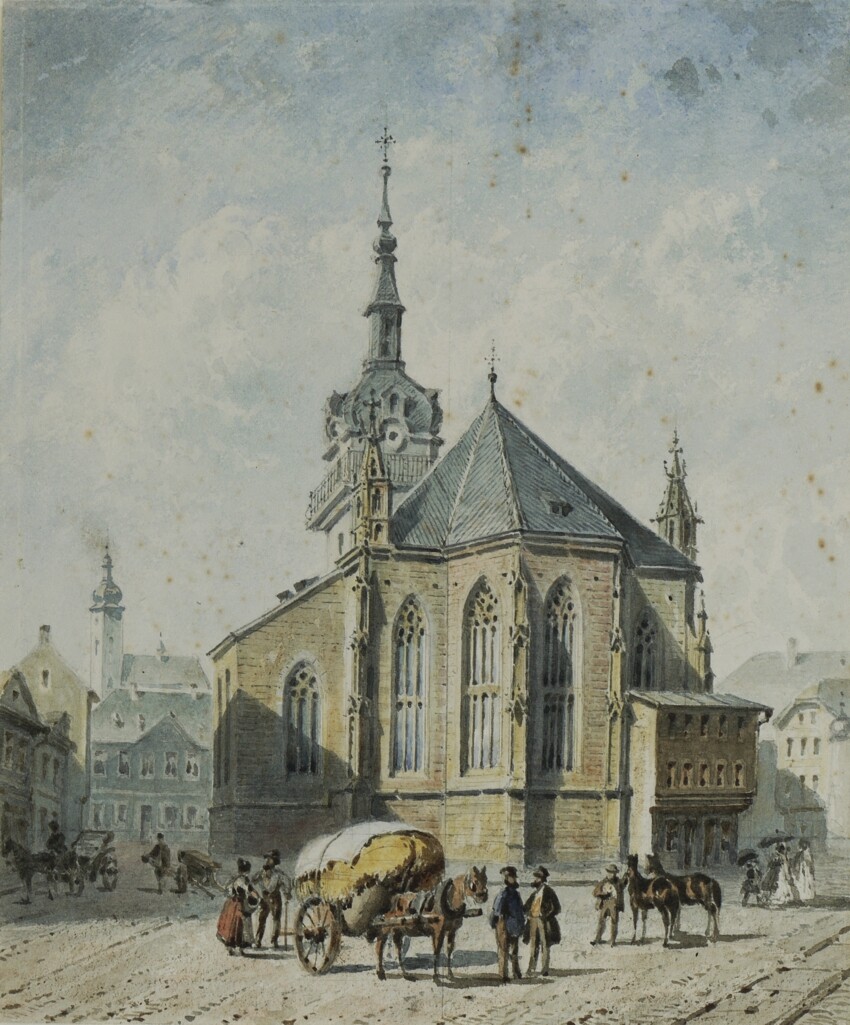 Joseph Andreas Weiß, Die Alexanderkirche in Zweibrücken