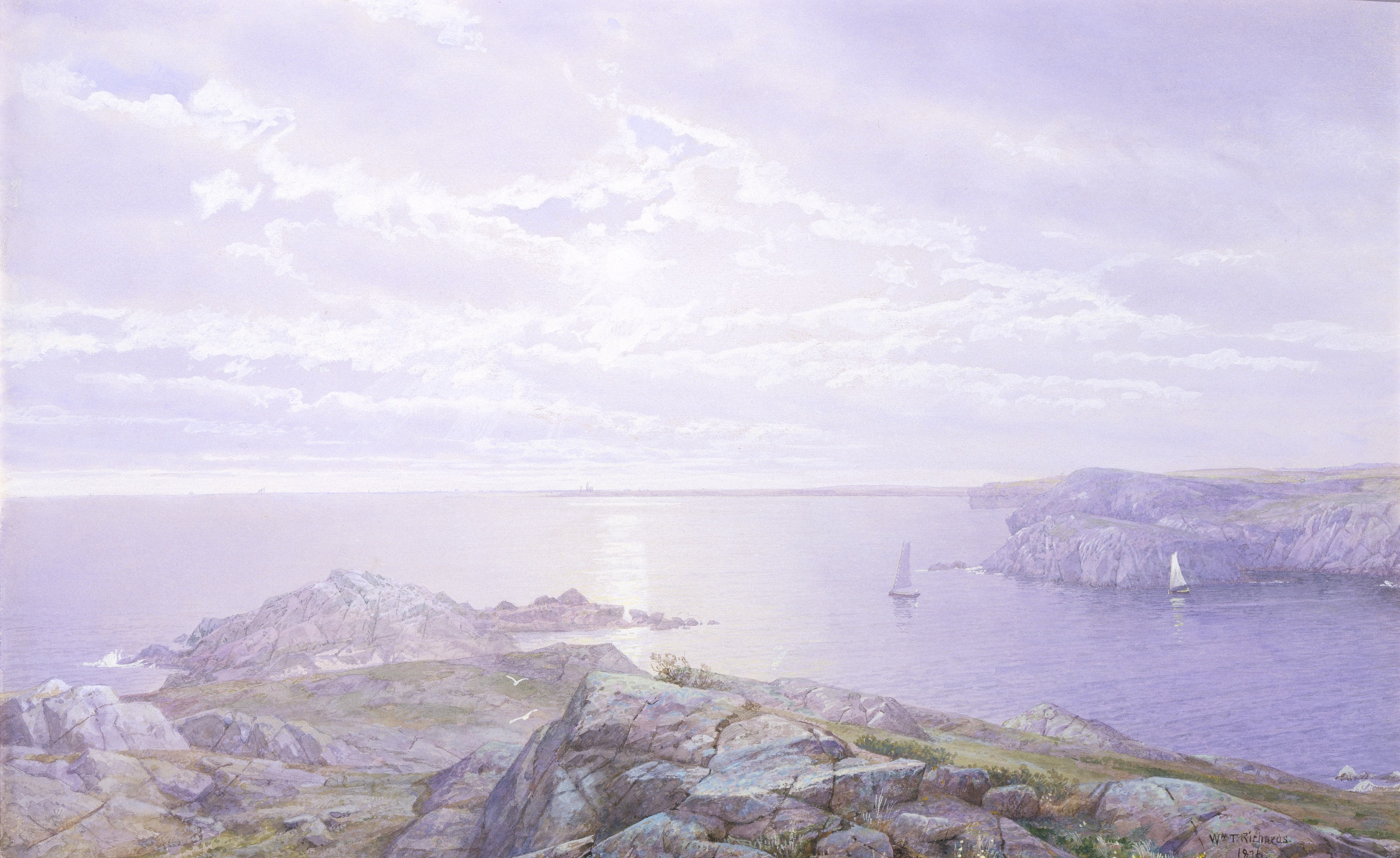 William Trost Richards, Rocky Cove