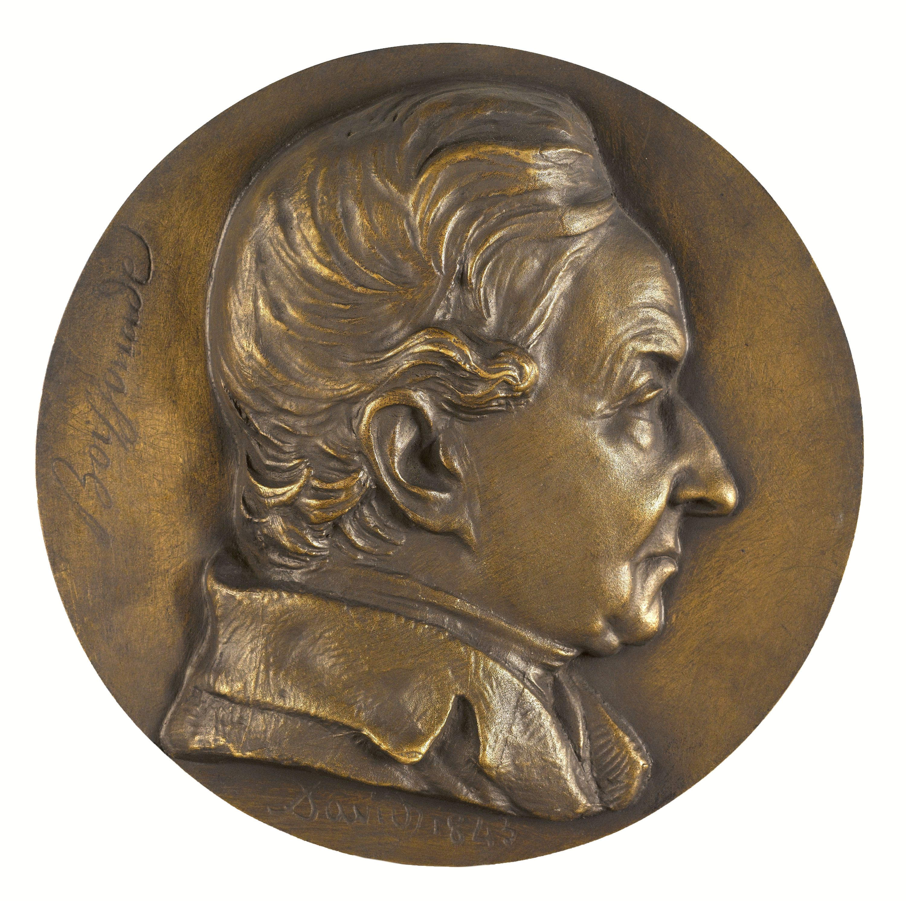 David d'Angers, Portrait de Jean-François Boissonade (1774-1857), helléniste