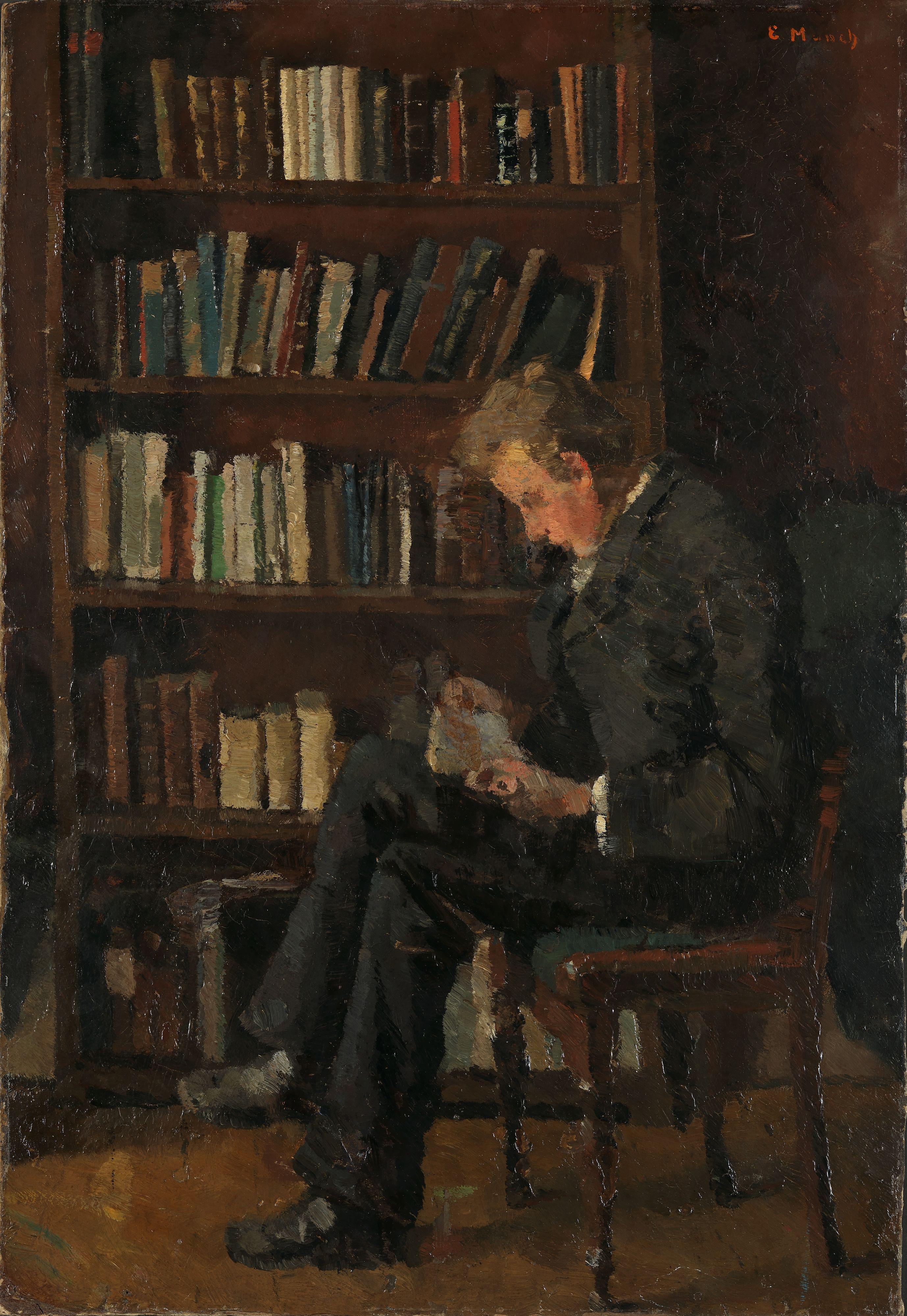 Edvard Munch, Andreas Reading