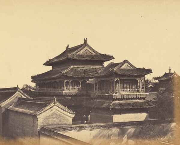 Felice Beato, Temple of Confucius, Pekin, October 1860