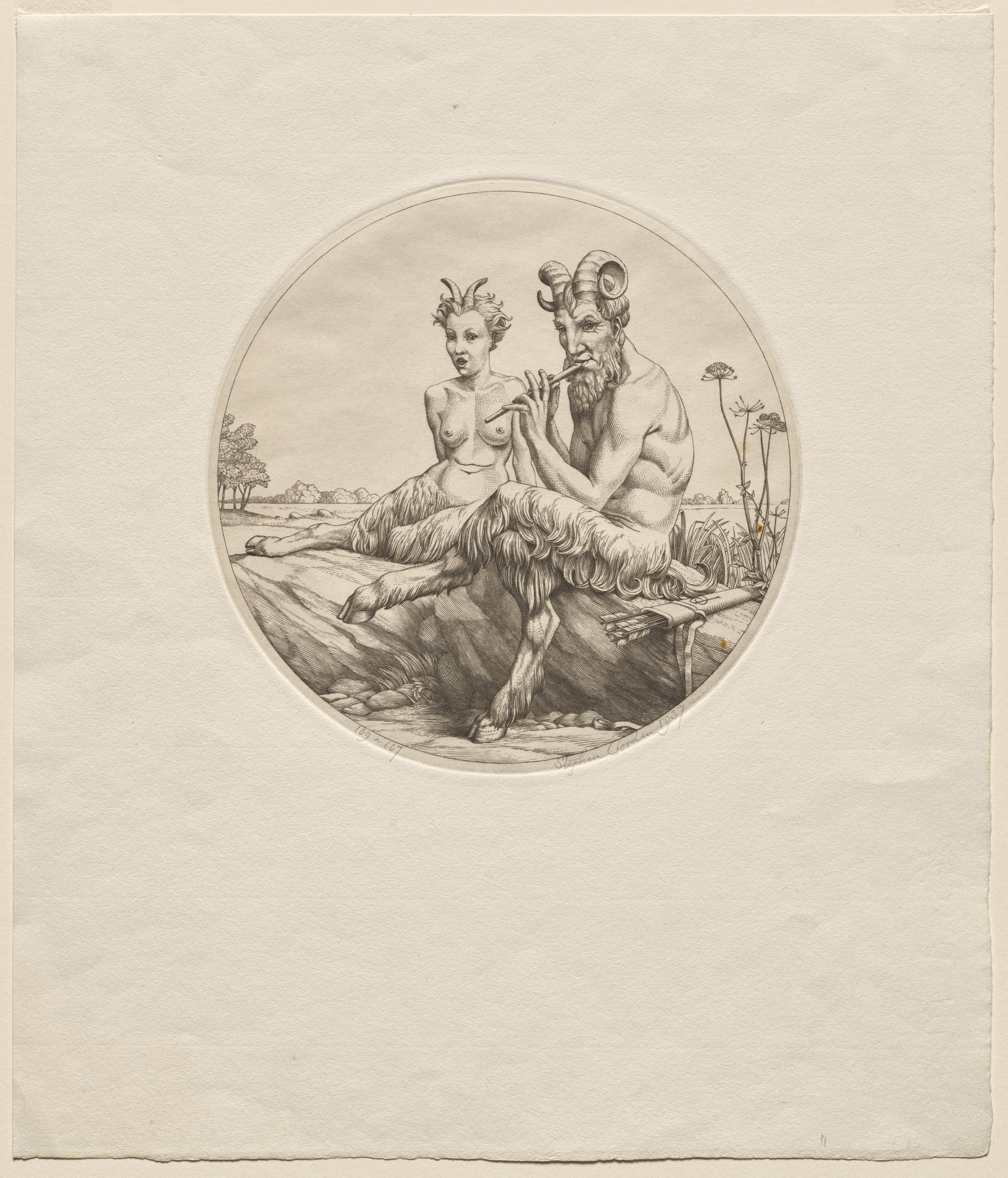Stephen Gooden, Two Satyrs