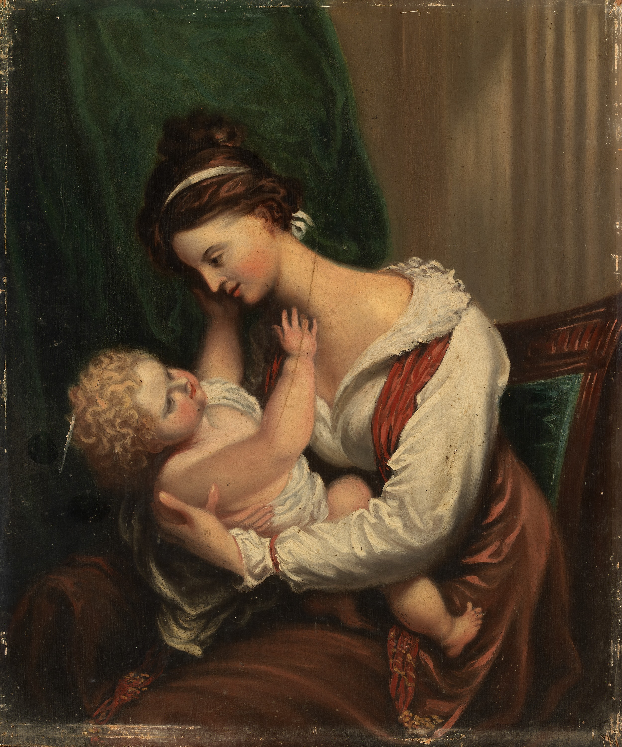 Unidentified, Mother and Child