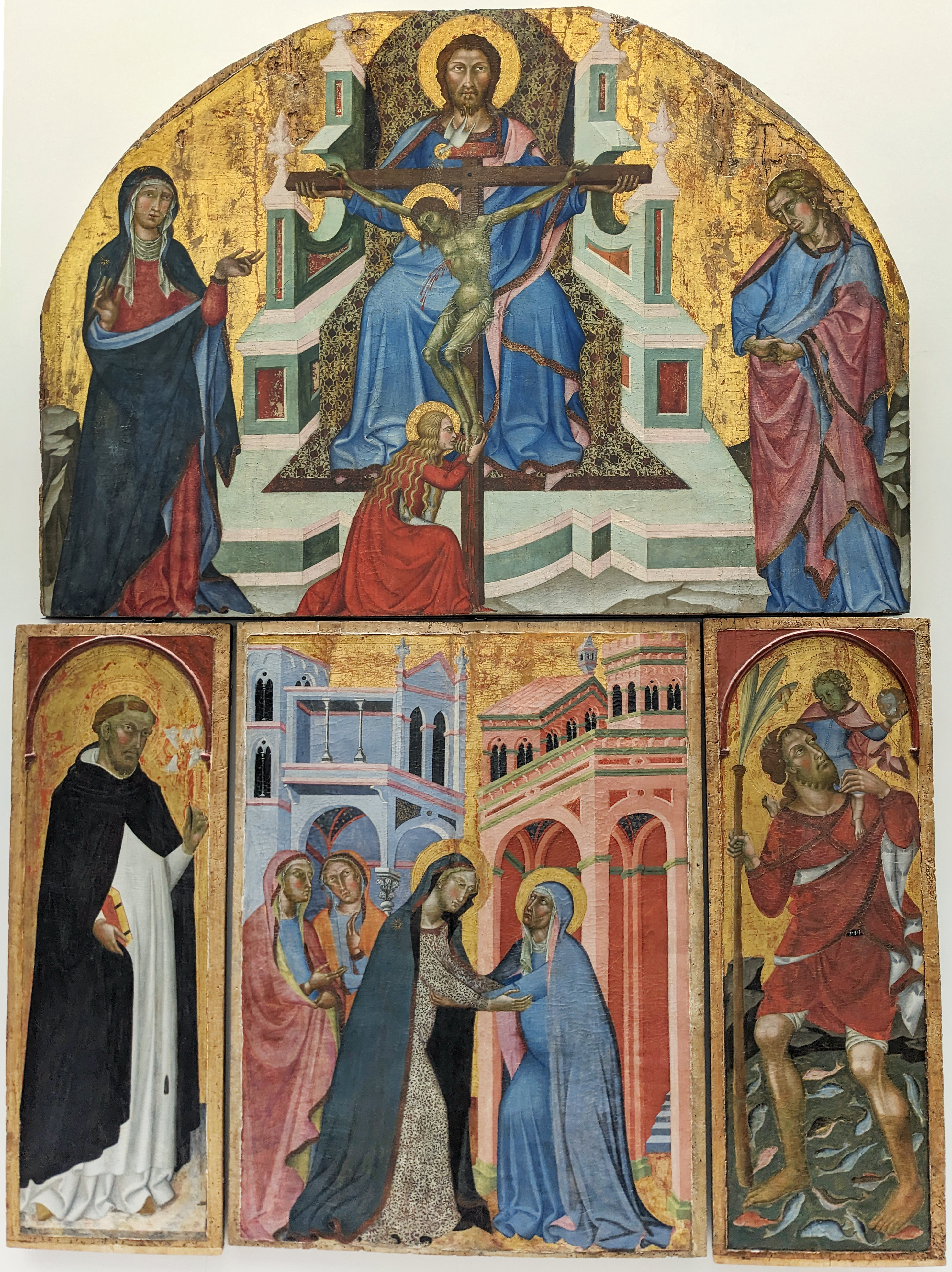 Bartolo di Fredi, retable de la Trinité