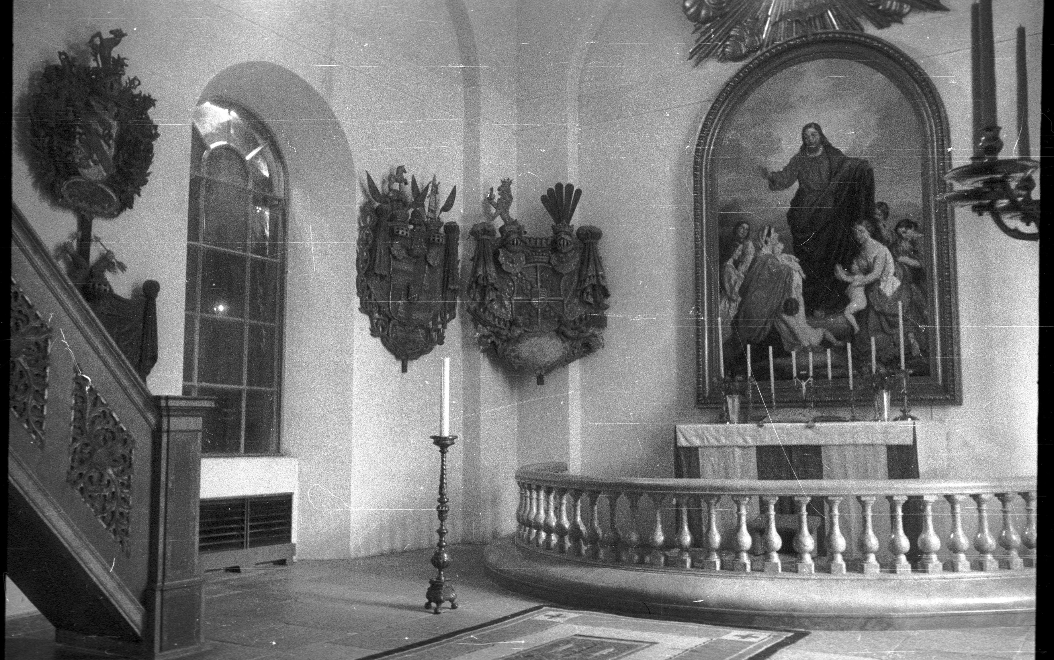 Berit Wallenberg, Lovö kyrka