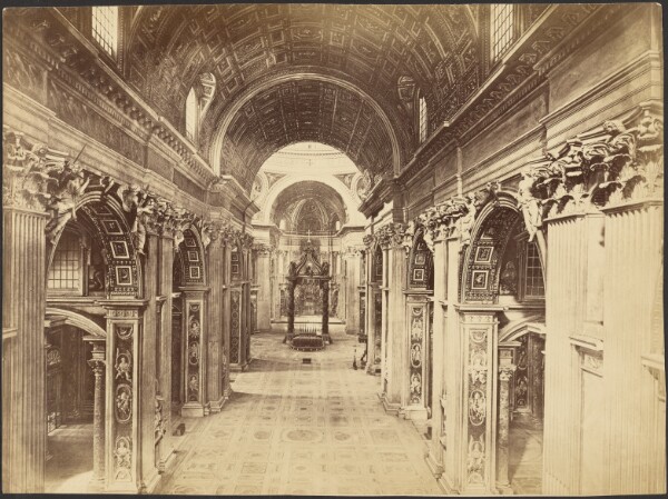 Unknown, [Interior of Saint Peter's Basilica, Rome]