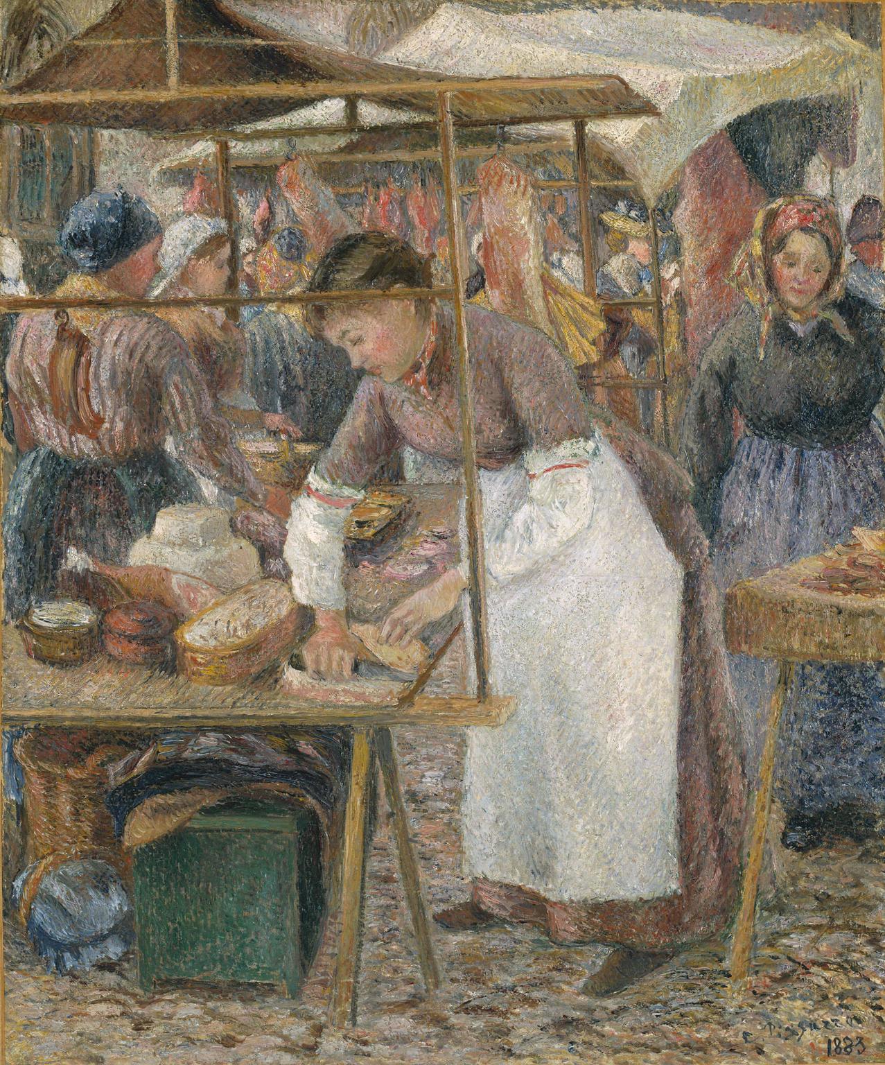 Camille Pissarro, The Pork Butcher
