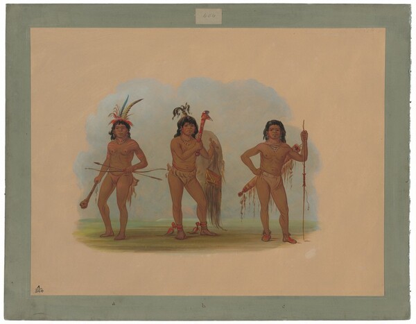 George Catlin, Three Zurumati Indians