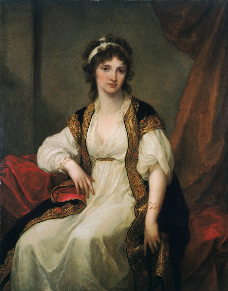 Angelika Kauffmann, Bildnis einer Dame im Entari