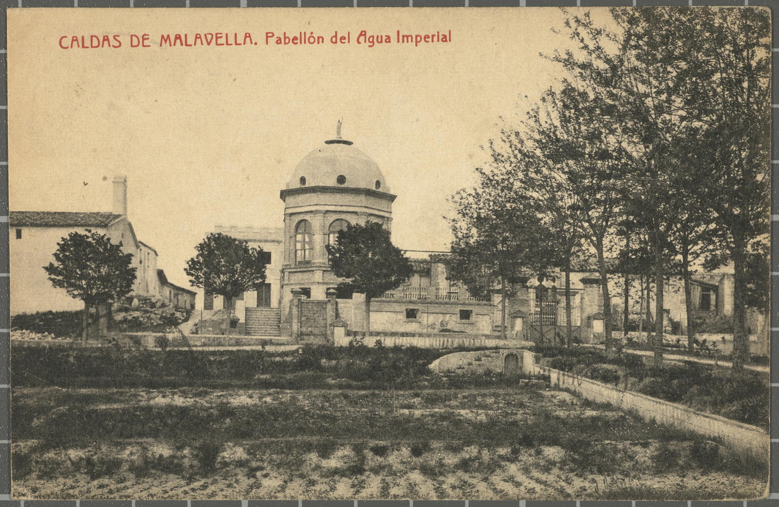 Josep Thomas Bigas, CALDAS DE MALAVELLA. Pabellon del Agua Imperial