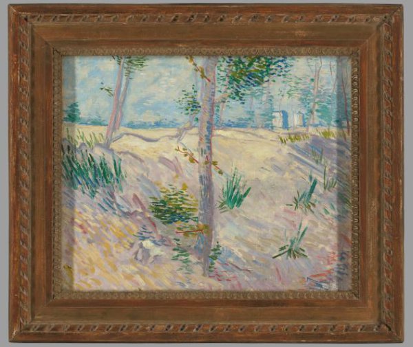 Vincent van Gogh, Oever met bomen