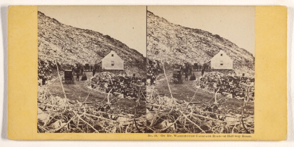 John P. Soule, On Mt. Washington Carriage Road - at Half-way House.