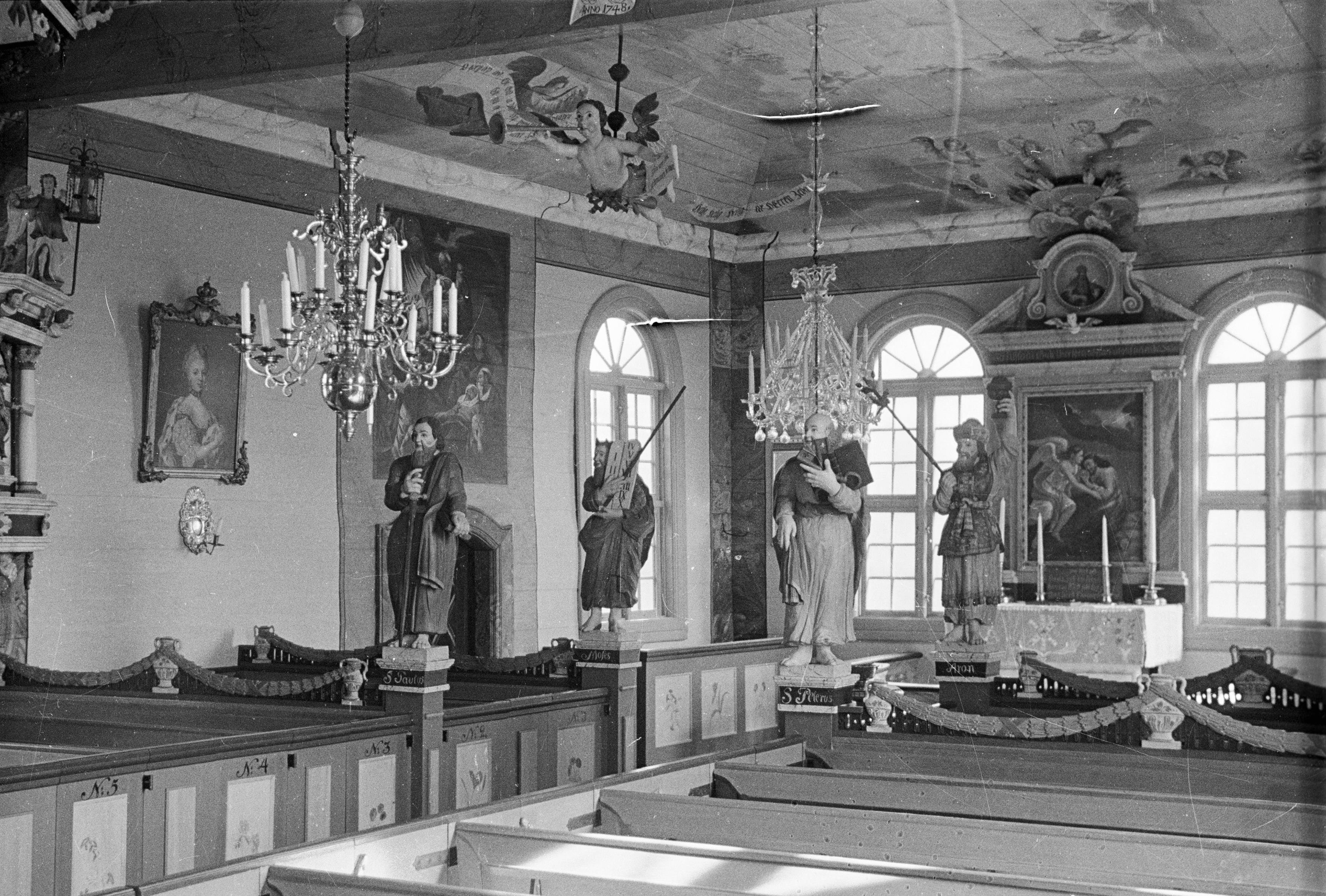Bertil Berthelson, Mossebo kyrka
