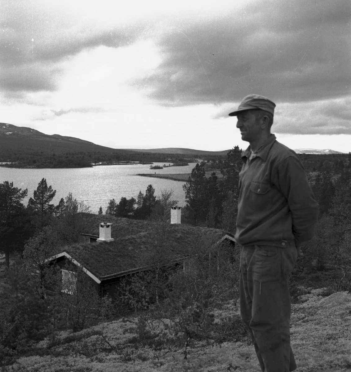 Per Magne Grue, Tolga, Hodalen, Seter, Mann, Innsjø