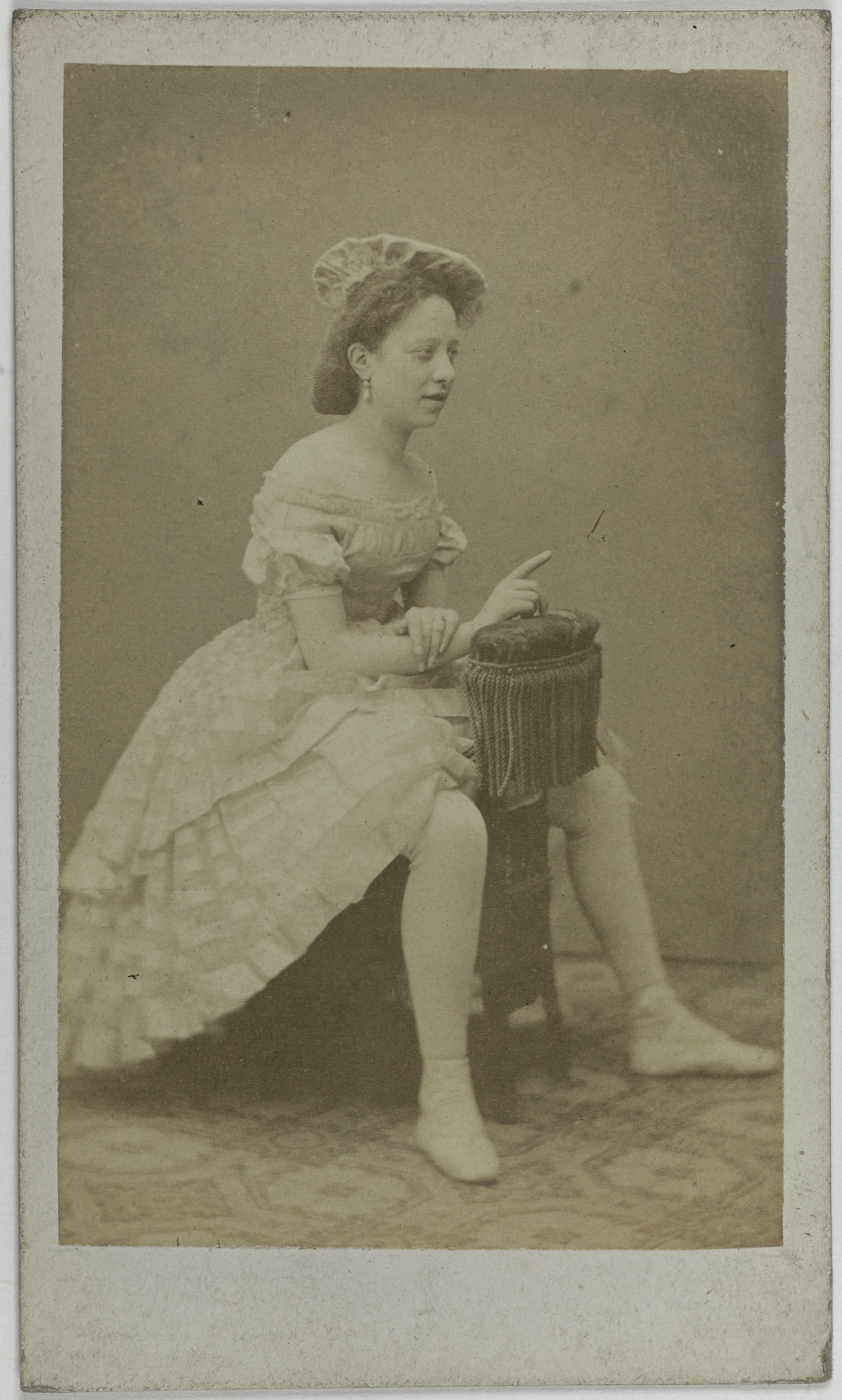 Anonyme, Portrait de Paula, (Louise Polak, dite), (actrice)