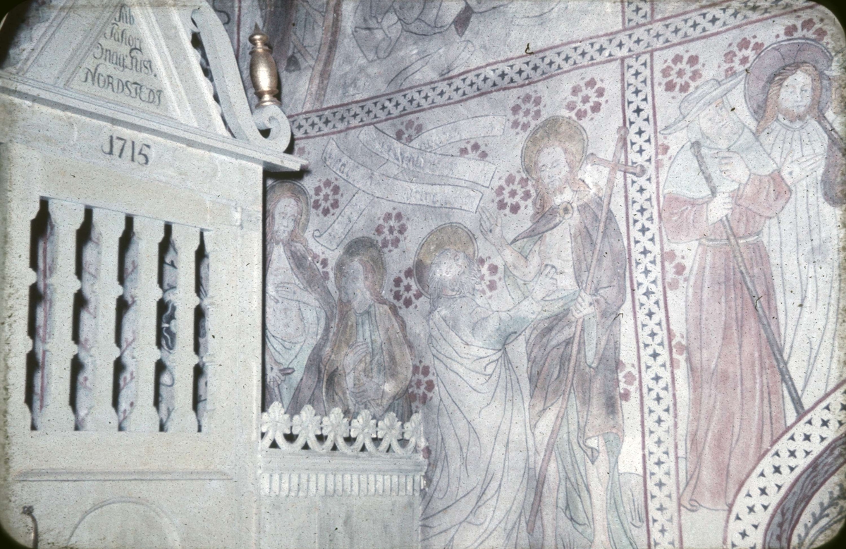 Erik Eriksson, Kalkmålning i Odensala kyrka, Uppland
