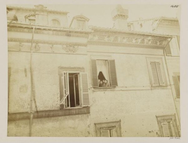 Parker, John Henry, Sixteenth Century - Carved Cornice of a House in the Via dell' Anima, c. A.D. 1500