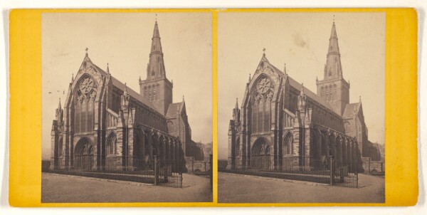 George Washington Wilson, Glasgow Cathedral, from the South-West.