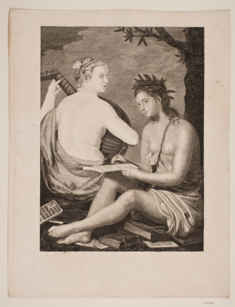 Gerhard Ludvig Lahde, Terpsichore et Kalliope