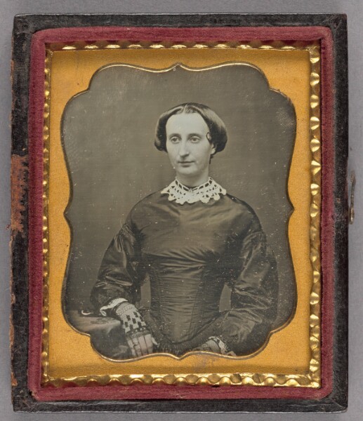 Unknown, [Portrait of a Seated Woman]