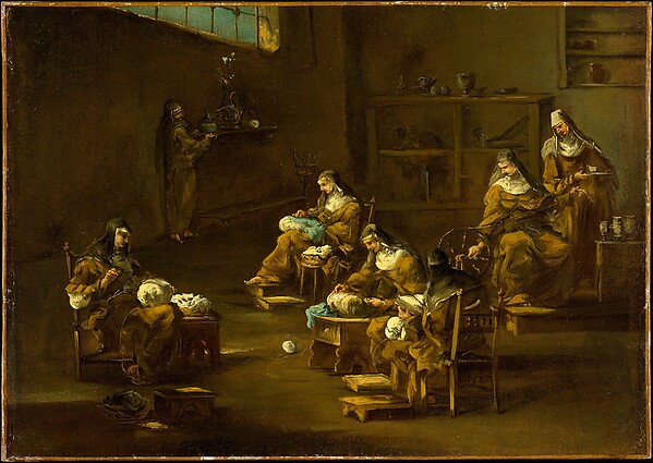 Alessandro Magnasco, Nuns at Work