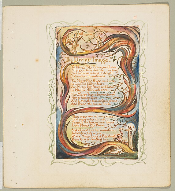 William Blake, Songs of Innocence: The Divine Image
