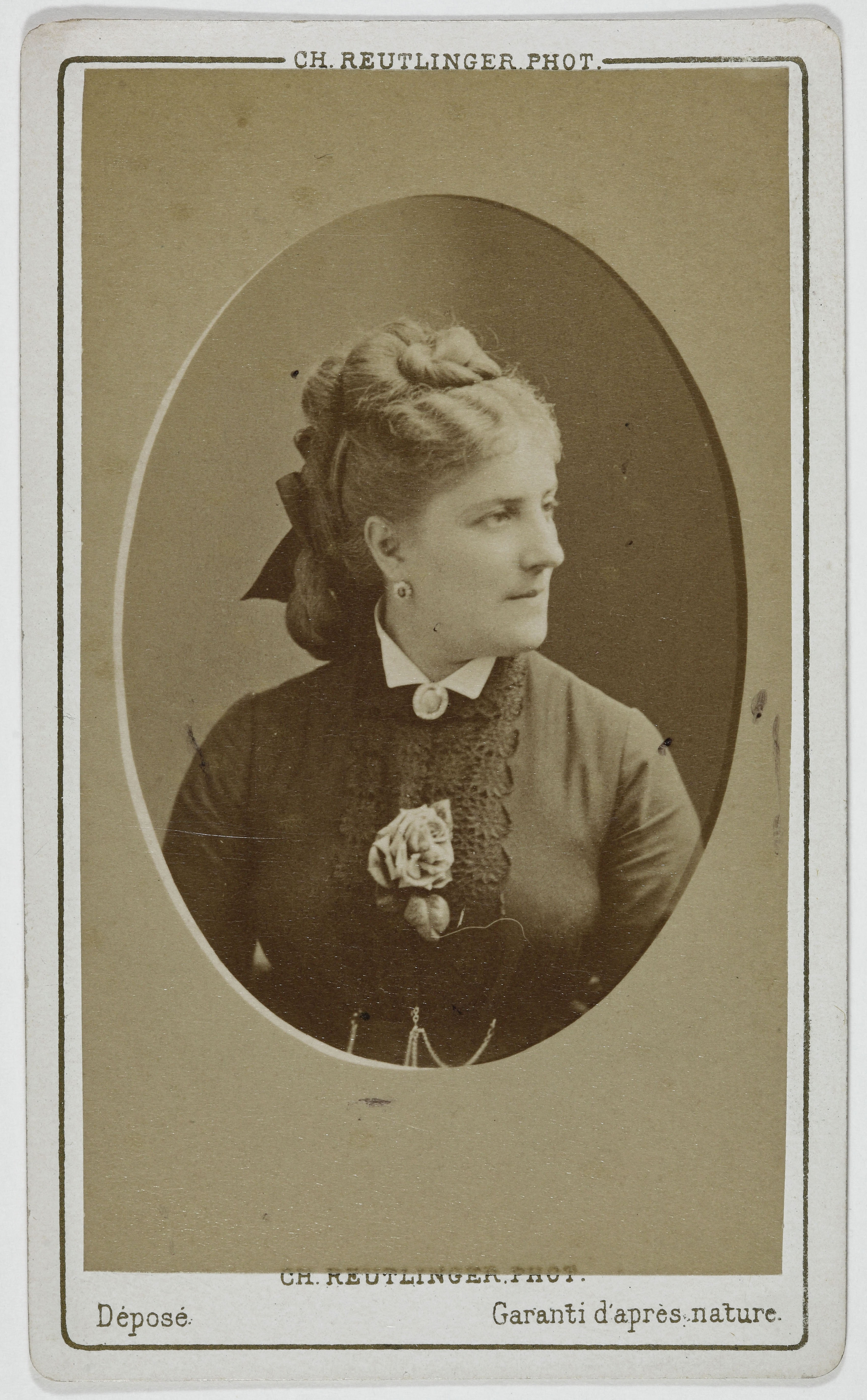 Charles Reutlinger, Portrait d'Angelo, Marie-Anne, (1847-), (actrice)