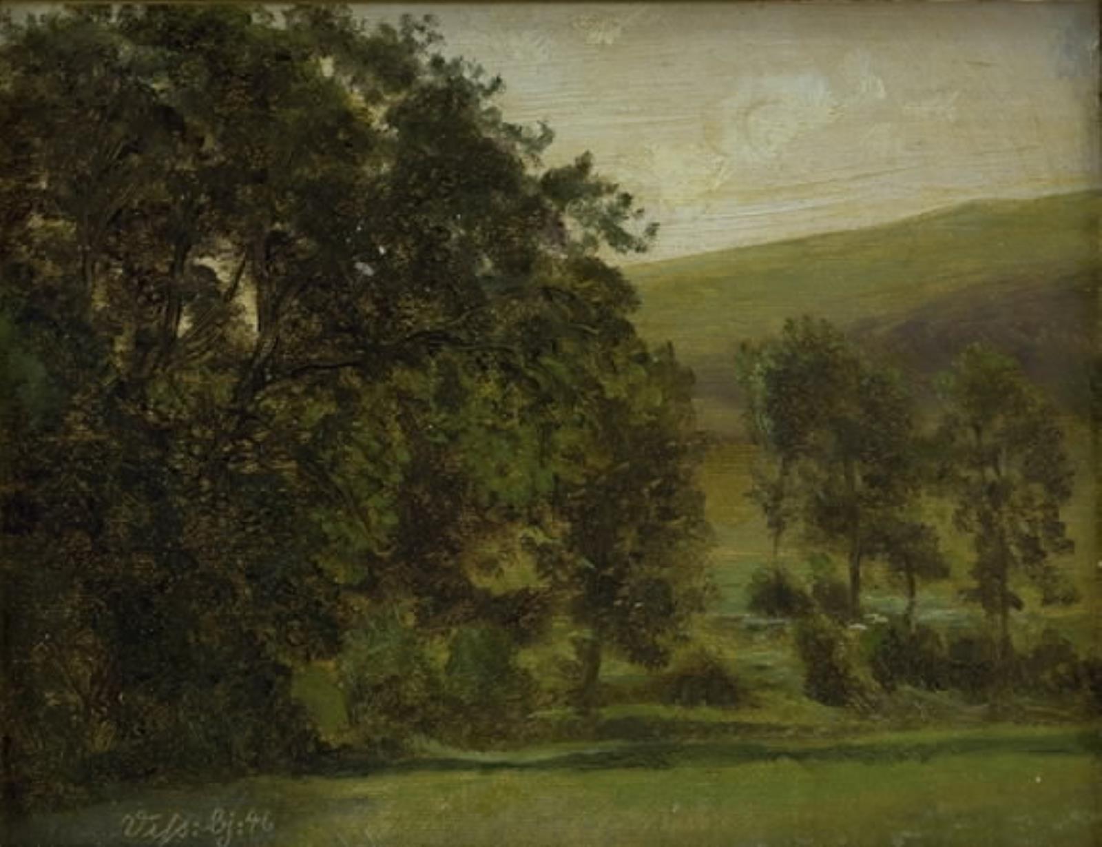 Dankvart Dreyer, Træer ved Vissenbjerg