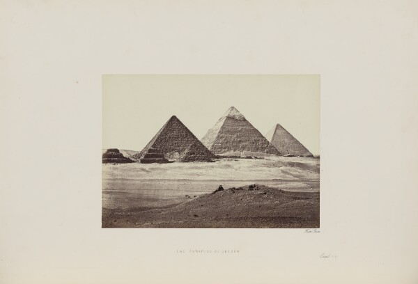 Francis Frith, The Pyramids of Geezeh