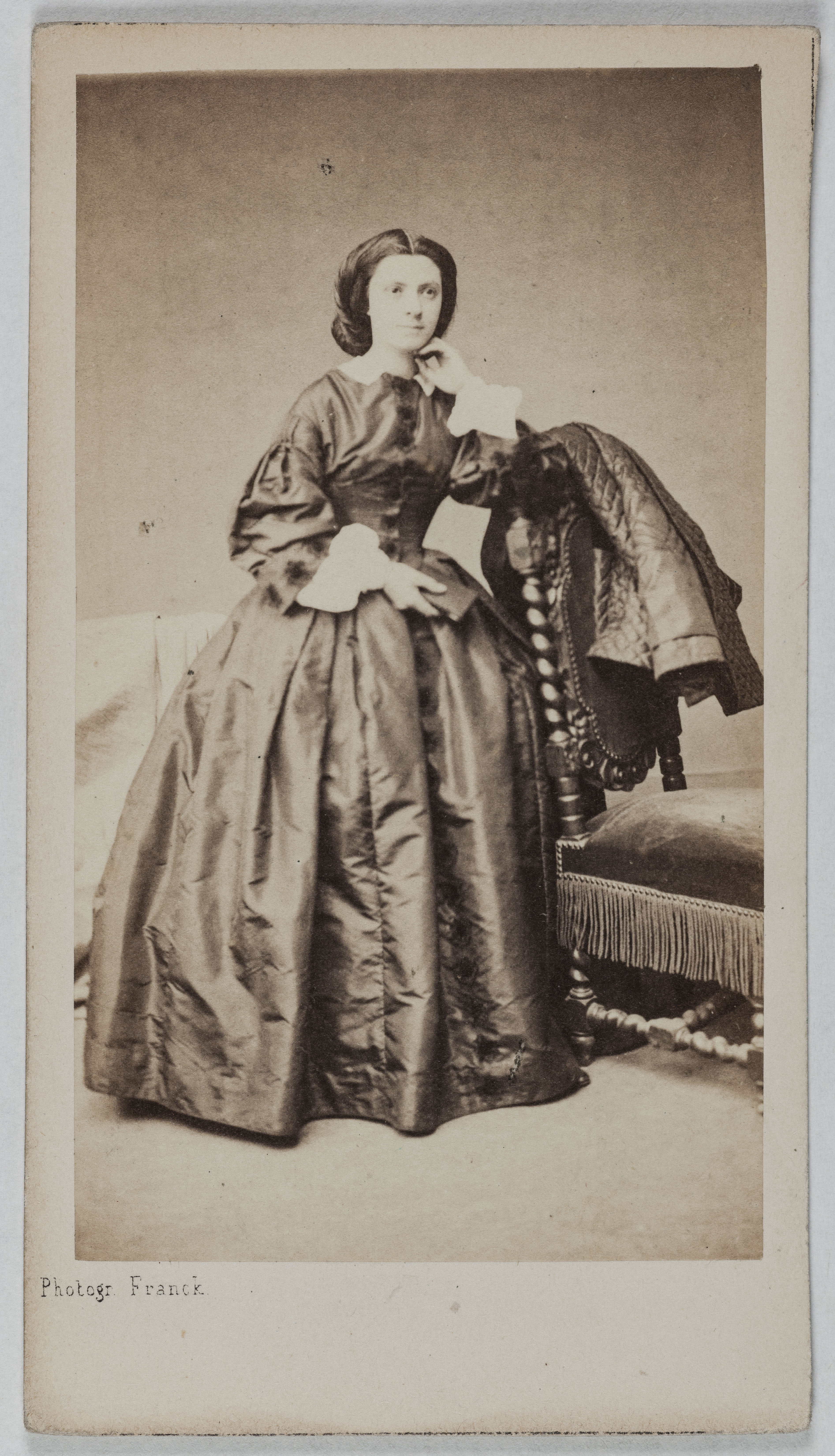 Franck, Portrait de Ferney Caroline Camille, (-1866), (actrice ?)
