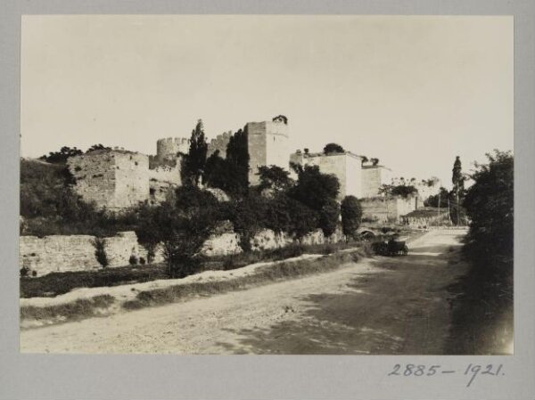 K.A.C. Creswell, Golden Gate and City Walls, Istanbul