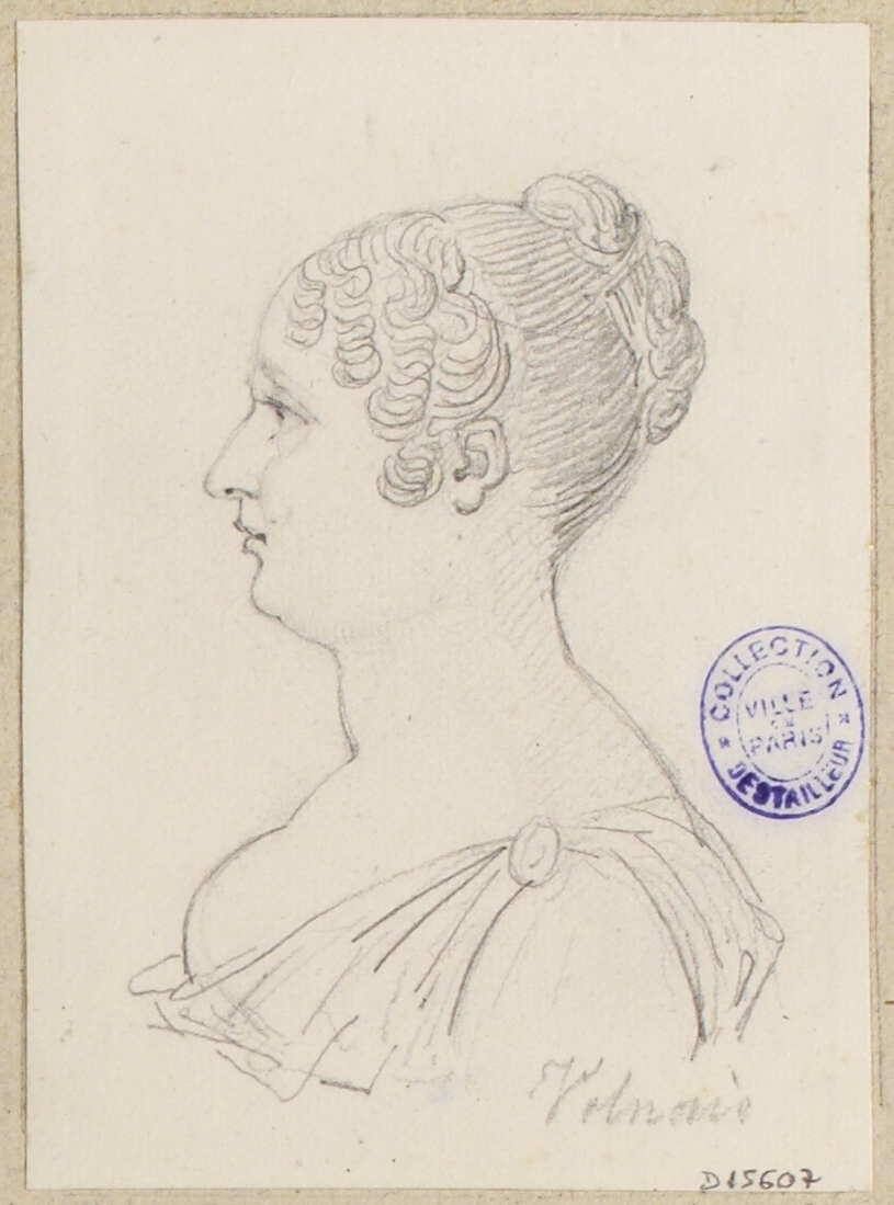 Anonyme, Portrait de l'actrice Volnais du Théâtre français