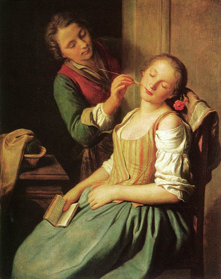 Pietro Rotari, Schlafendes Mädchen