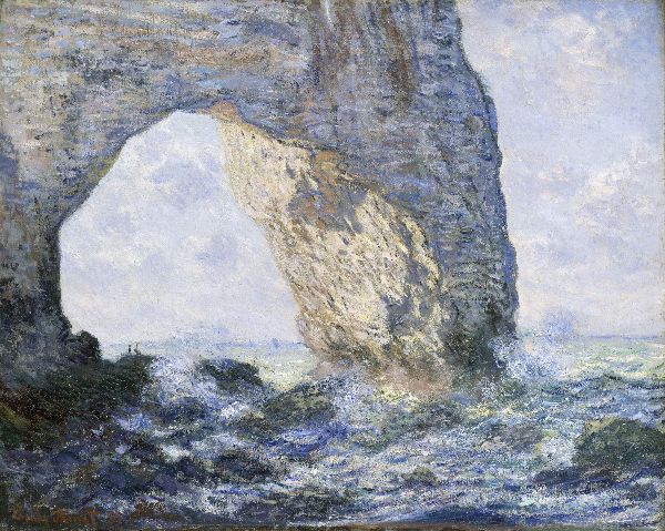 Claude Monet, The Manneporte near Étretat