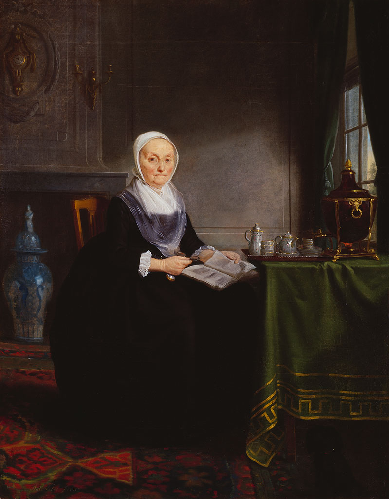 Adriaan de Lelie, Portrait of Geertje Hagen (1714-1798)