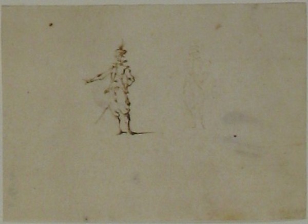 Jacques Callot, Man with outstretched hand