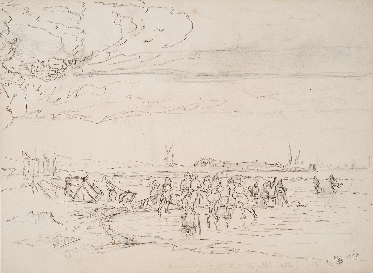 Adolf Nordling, Teckning