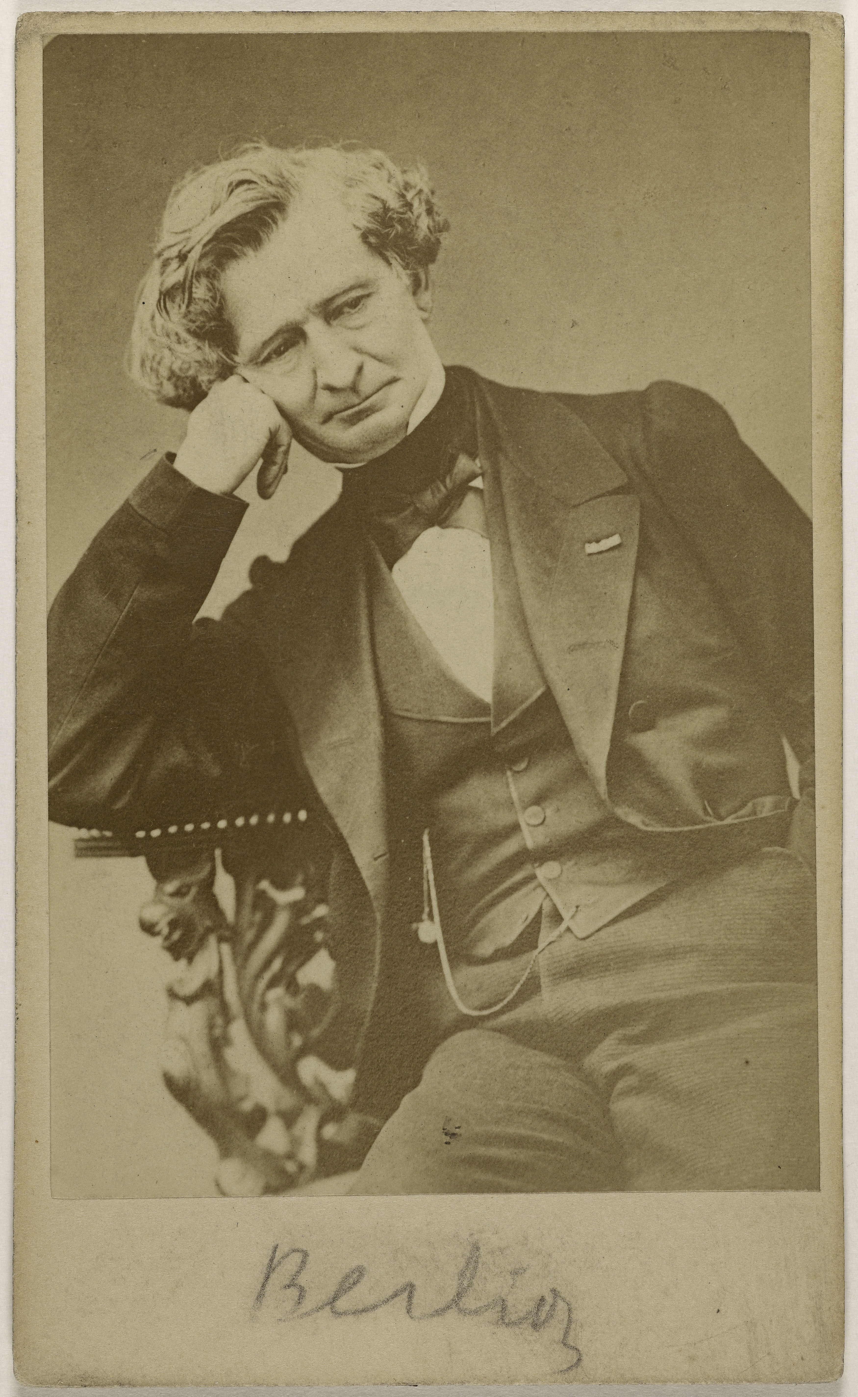 Anonyme, Portrait de Berlioz, Hector, (1803-1869), (compositeur)