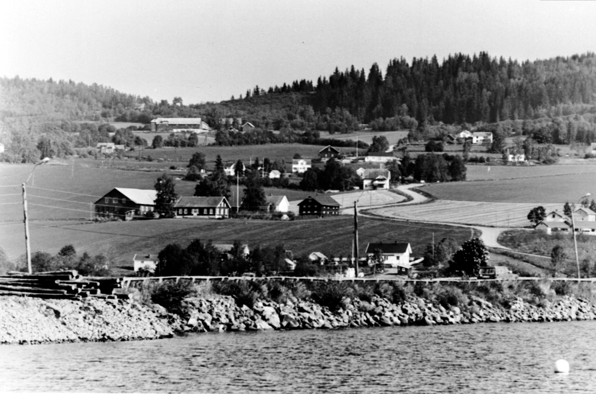 Anno Domkirkeodden, Brua i Nessundet. Øvre Sund, Helgøya.
