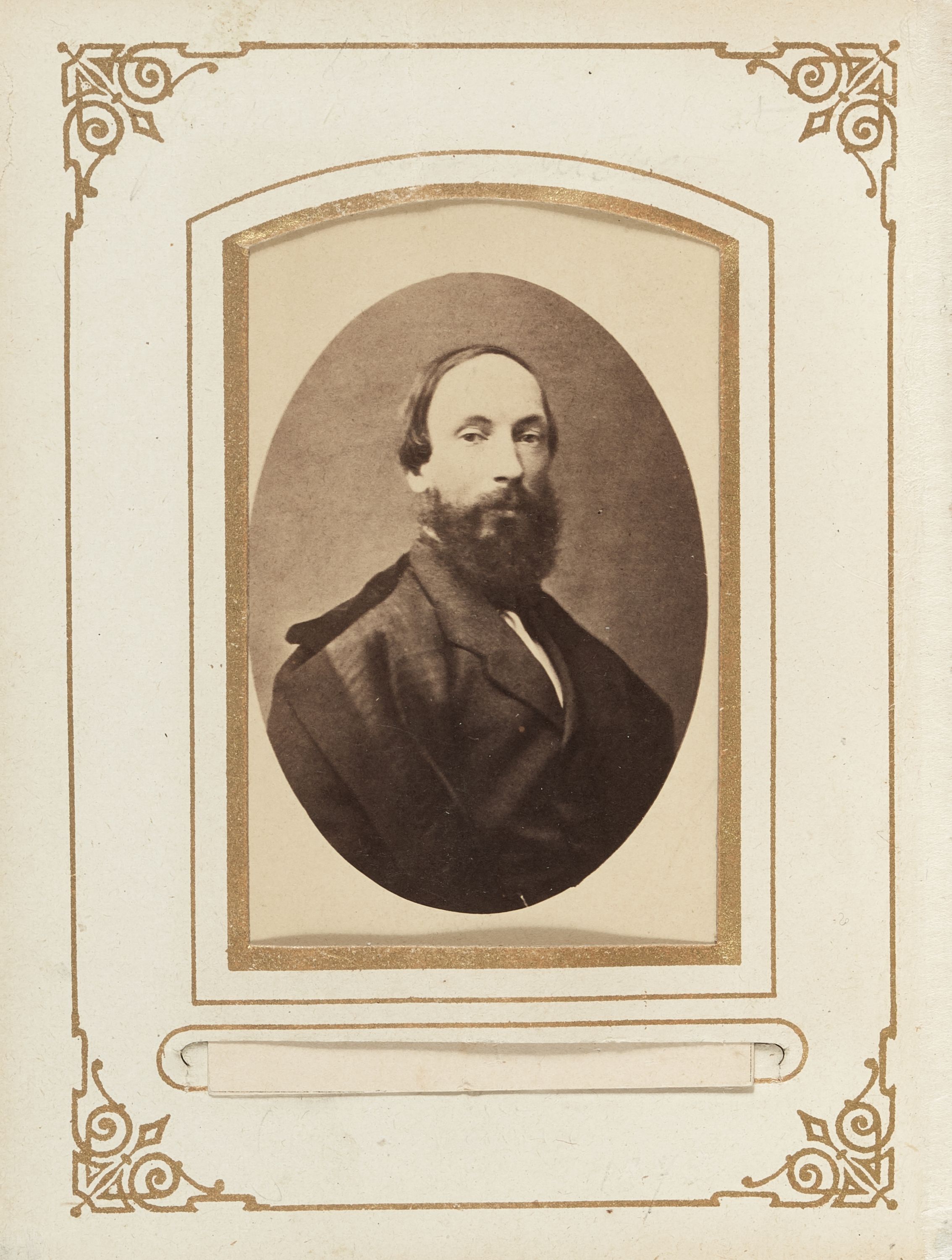 Pierre Petit, Portrait d'Auguste Vacquerie
