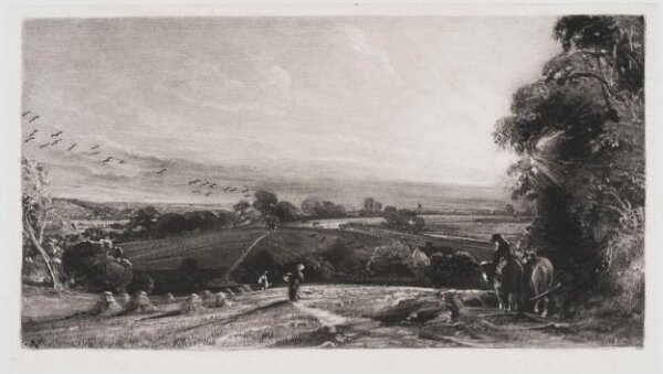 Constable, John RA, Autumnal Sun set