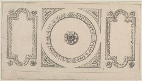 Anonymous, Design for a ceiling