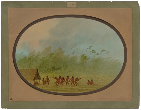 George Catlin, A Connibo Wigwam
