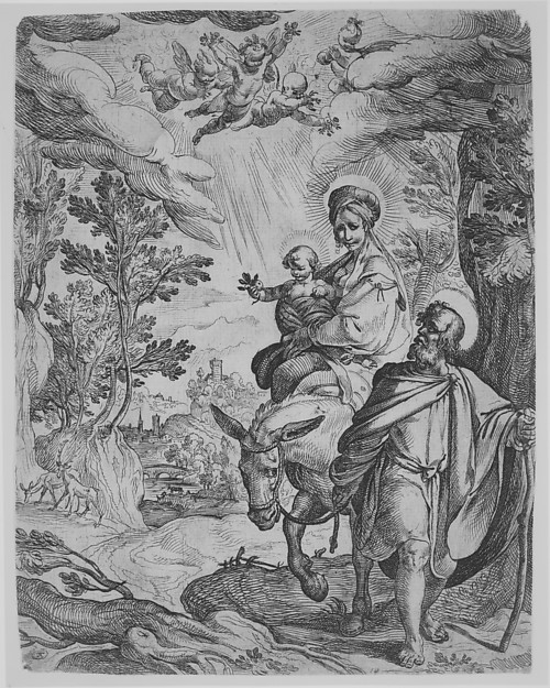 Antonio Tempesta, The Flight into Egypt