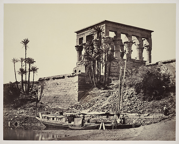 Francis Frith, The Hypaethral Temple, Philae
