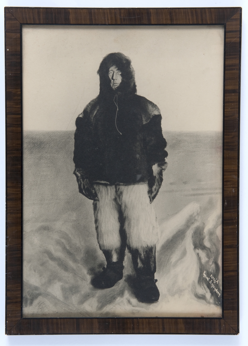Anders Beer Wilse, Amundsen i Polardrakt