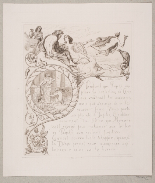Lorenz Frølich, Illustration nr. 12 til "L`Amour et Psyché"